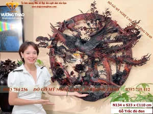 tranh tròn treo tường (1305)