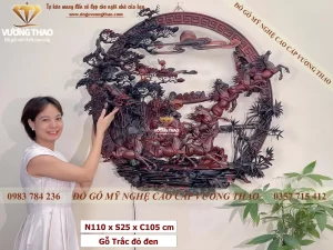 tranh tròn treo tường (1421)