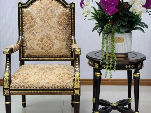 Ghế Putin gỗ Mun hoa (2078)