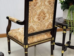 Ghế Putin gỗ Mun hoa (2080)
