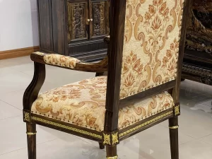 ghế putin gỗ mun hoa (1653)