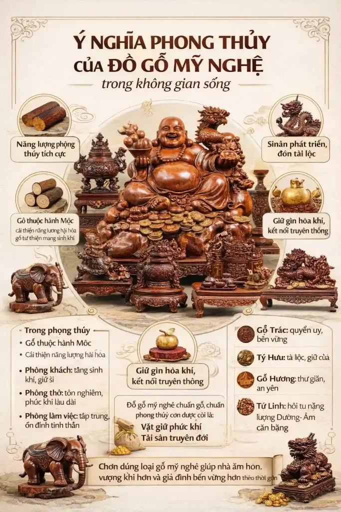 Ý nghĩa phong thủy của đồ gỗ mỹ nghệ (1690)