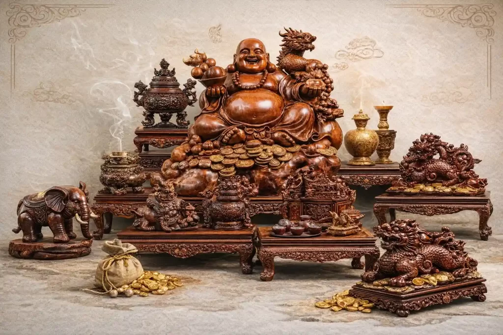 Ý nghĩa phong thủy của đồ gỗ mỹ nghệ (1691)