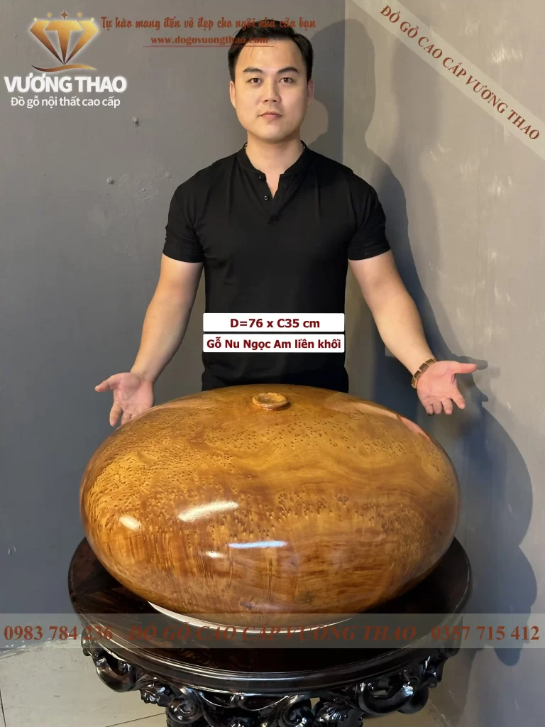 bình hút lộc gỗ nu ngọc am (1817)