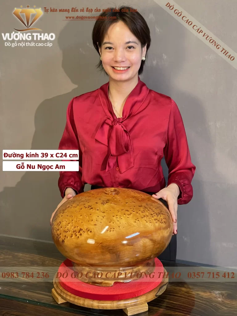 bình hút lộc gỗ nu ngọc am (2036)