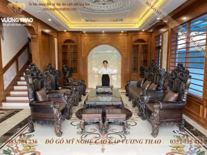 Bàn giao bộ bàn ghế Hoàng Gia Louis Tân Cổ Điển về đất tổ Phú Thọ (1995)