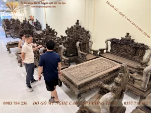 Thăm quan Kho, Xưởng Mộc của Đồ gỗ nội thất Vương Thao (2154)
