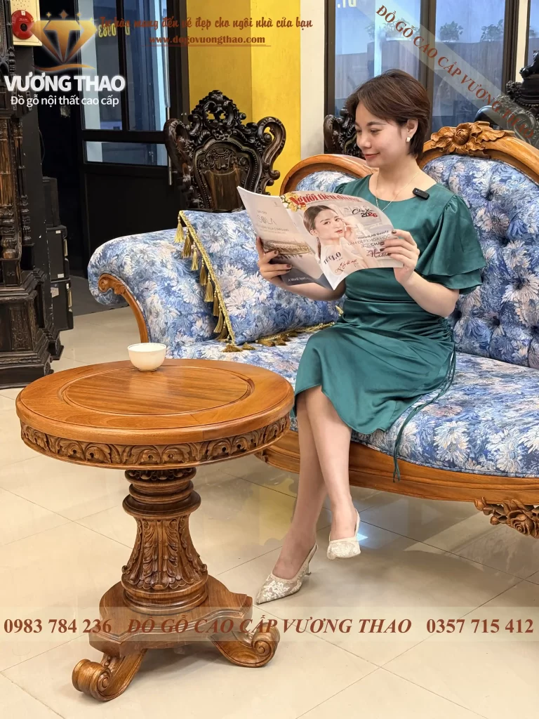 ghế quý phi gỗ gõ đỏ (2160)